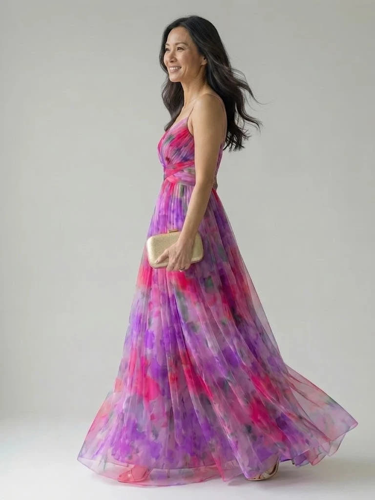 Isel | Soft Wrap Maxi Dress