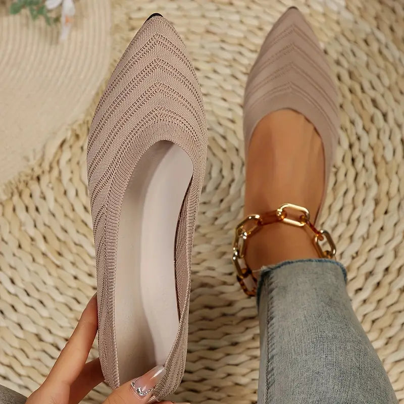 Amarinda | Pointed Toe Slip-On Shoes