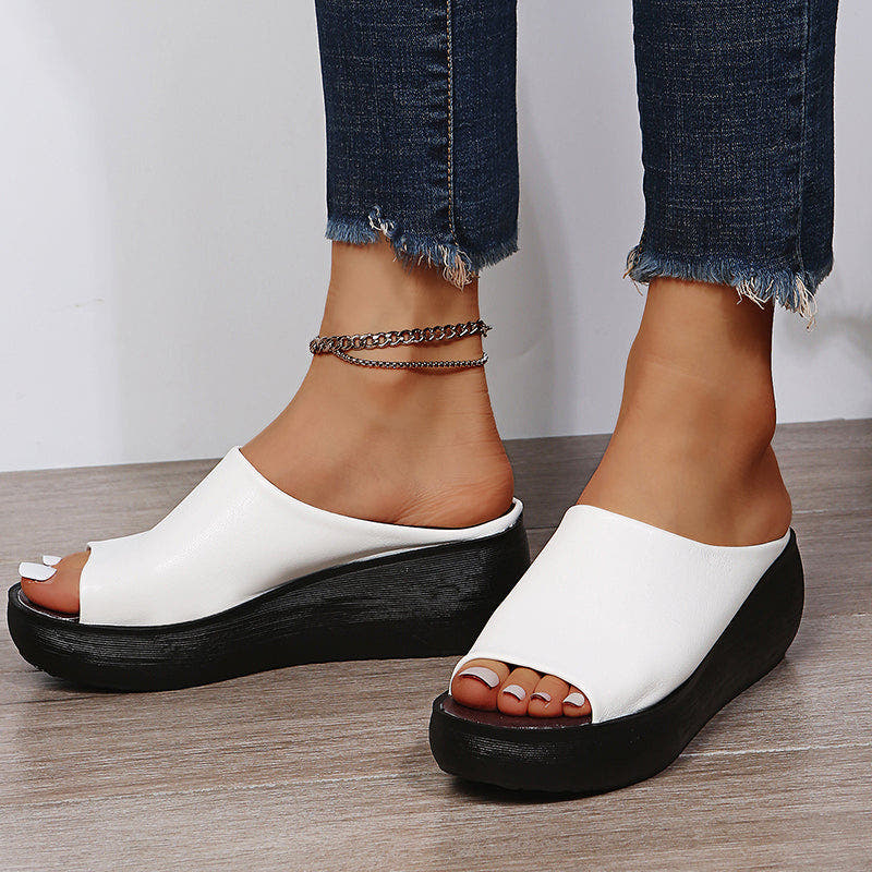 Daria | Slip-On Platform Sandals