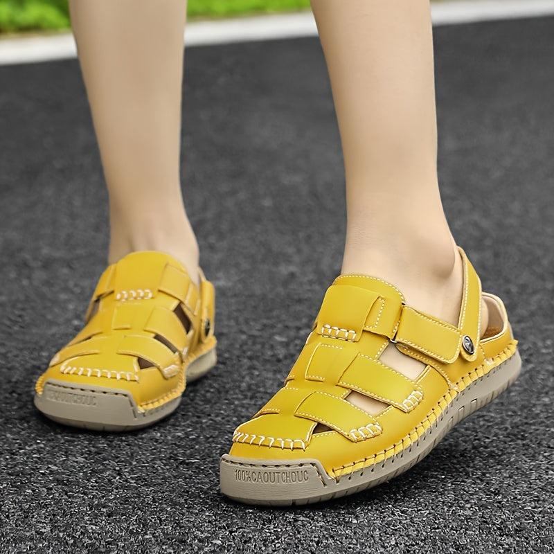 Cassidy | Adjustable Closed-Toe Comfort Sandals