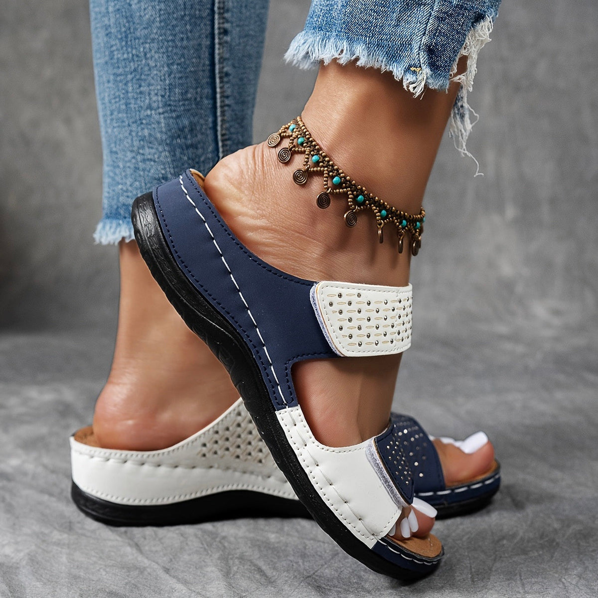 Antonella | Dual-Strap Ergonomic Sandals