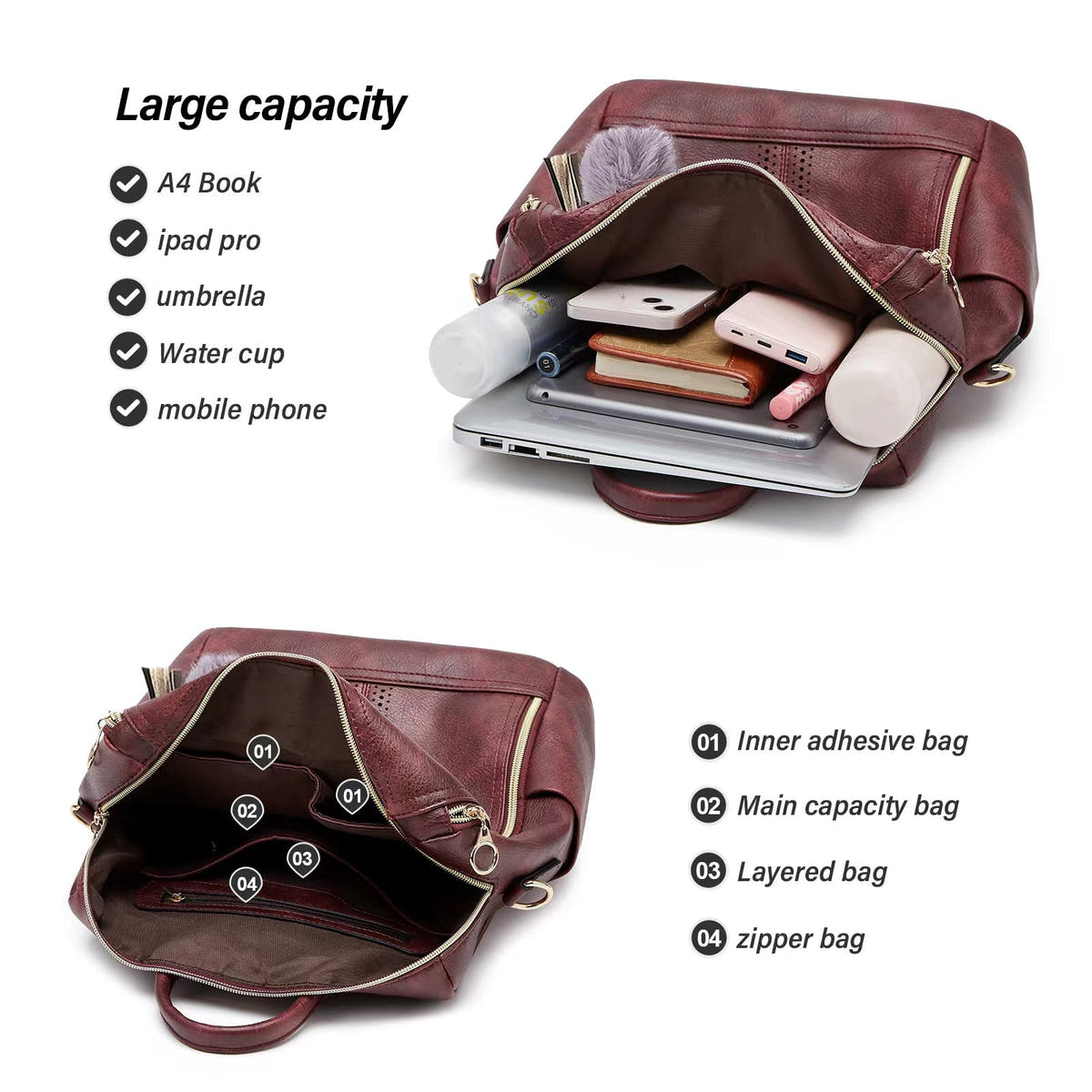 Marlowe | 2-in-1 Convertible Backpack + Free Pouch