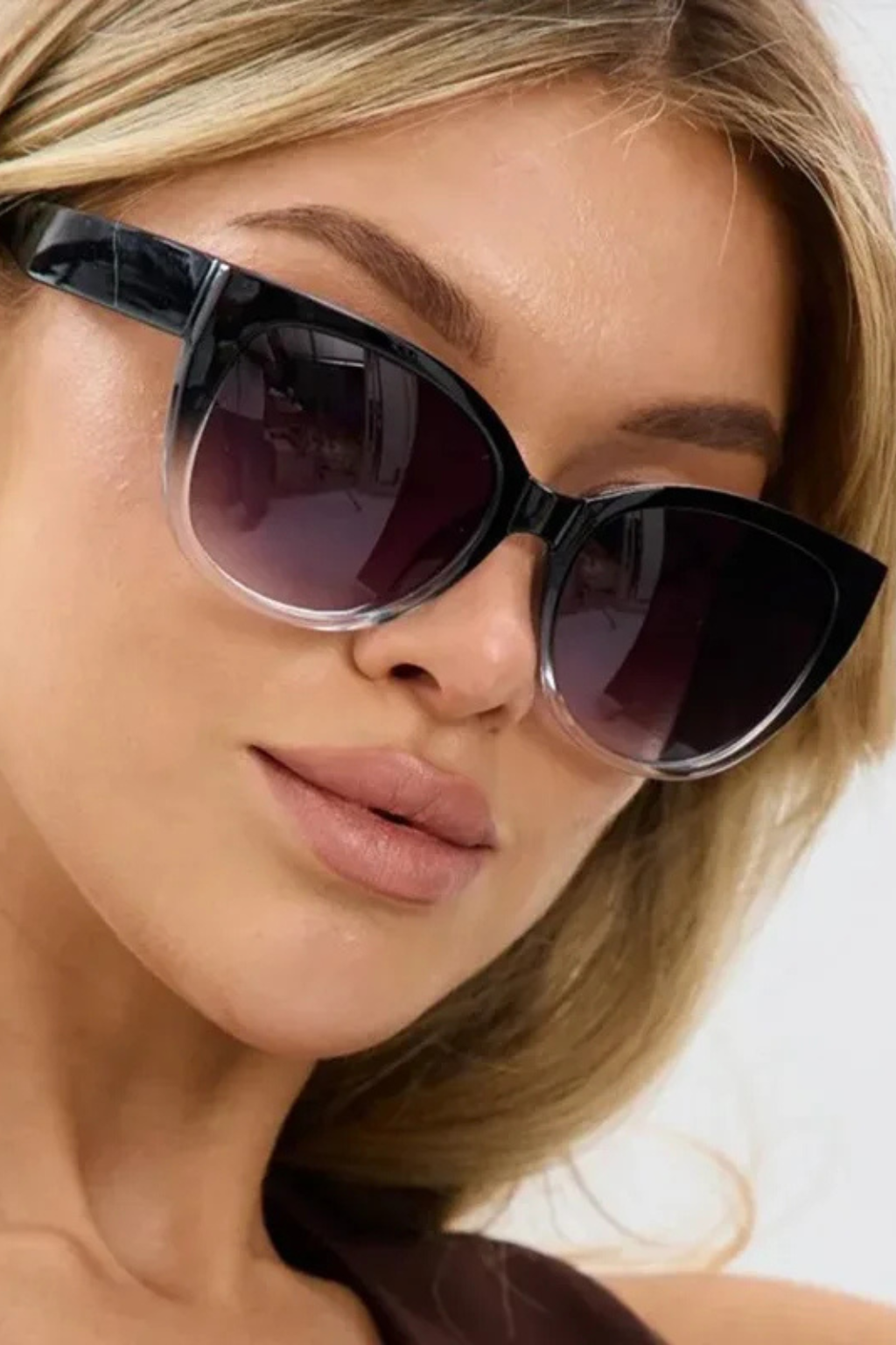 Hallie | Oversized Cat Eye Sunglasses