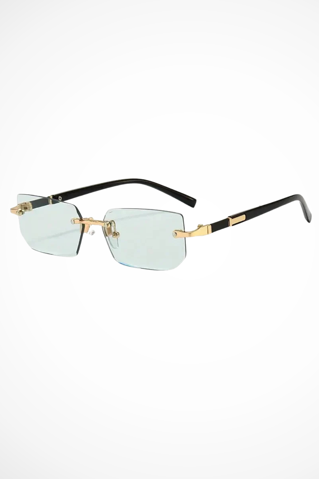 Aliza | Rimless Rectangle Sunglasses
