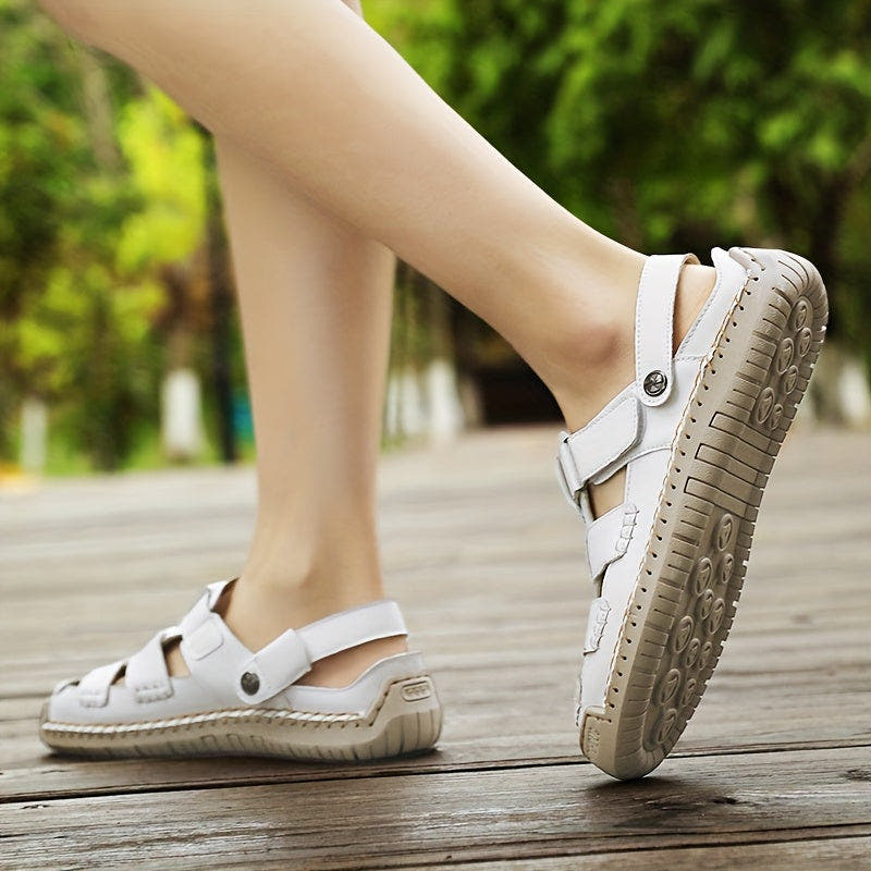 Cassidy | Adjustable Closed-Toe Comfort Sandals