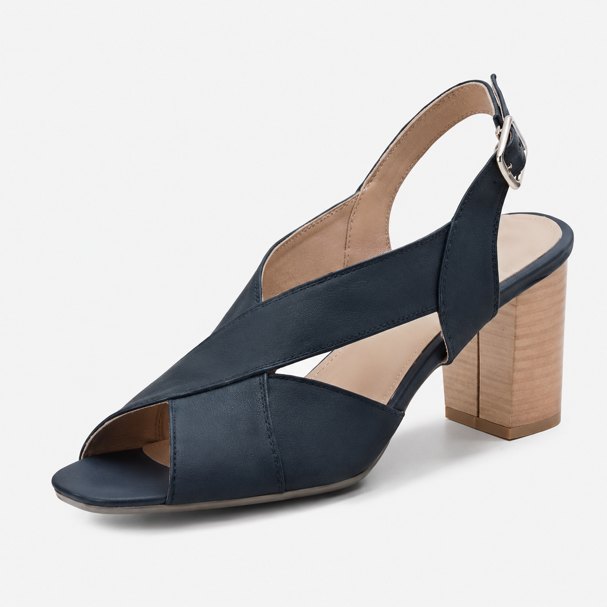 Desdemona | Elegant Block-Heel Sandals