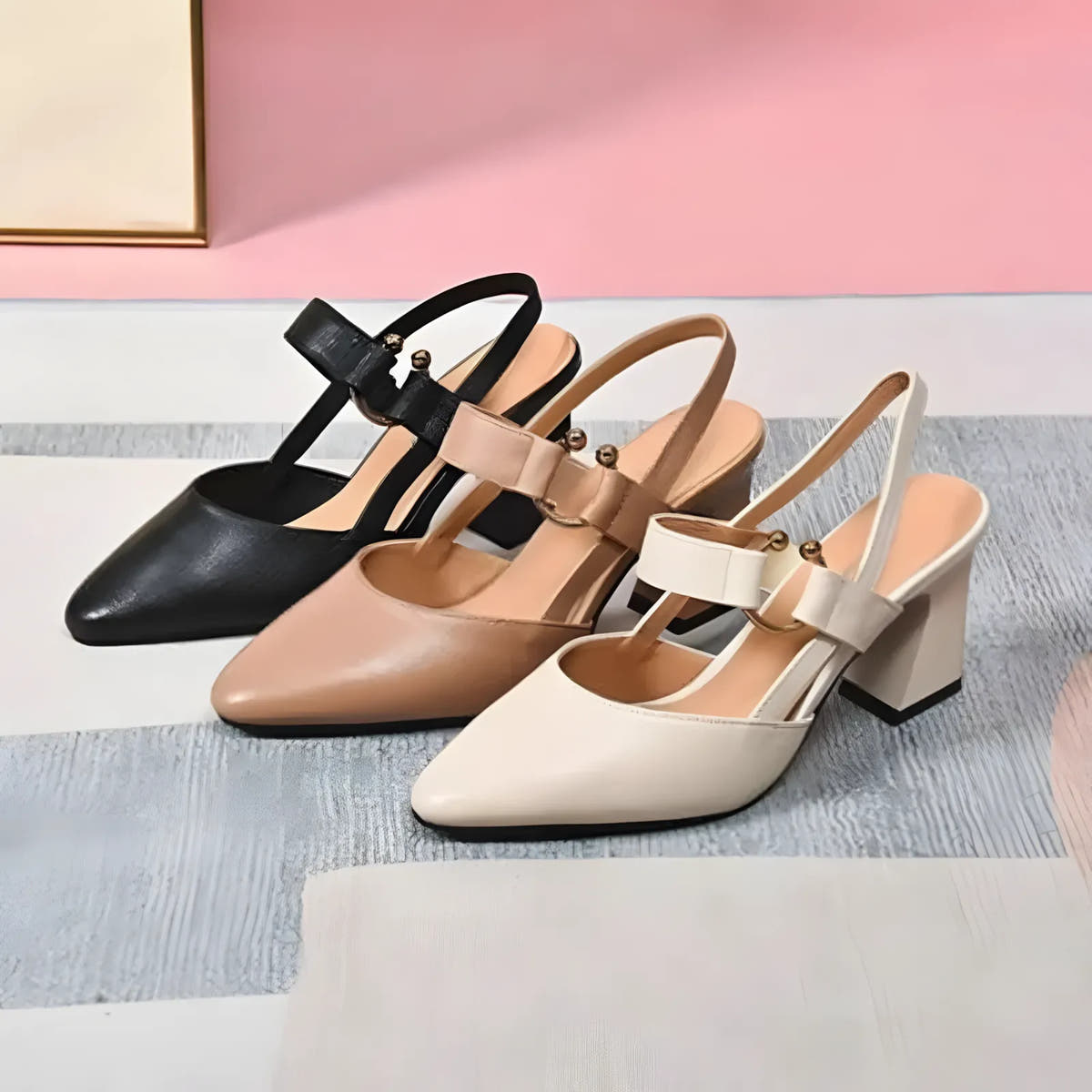 Vera Zala Slingback Heels
