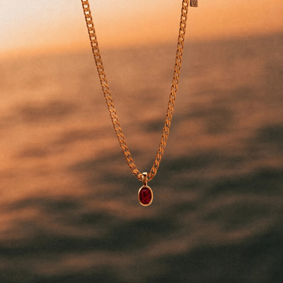 Zaria Necklace in Gold