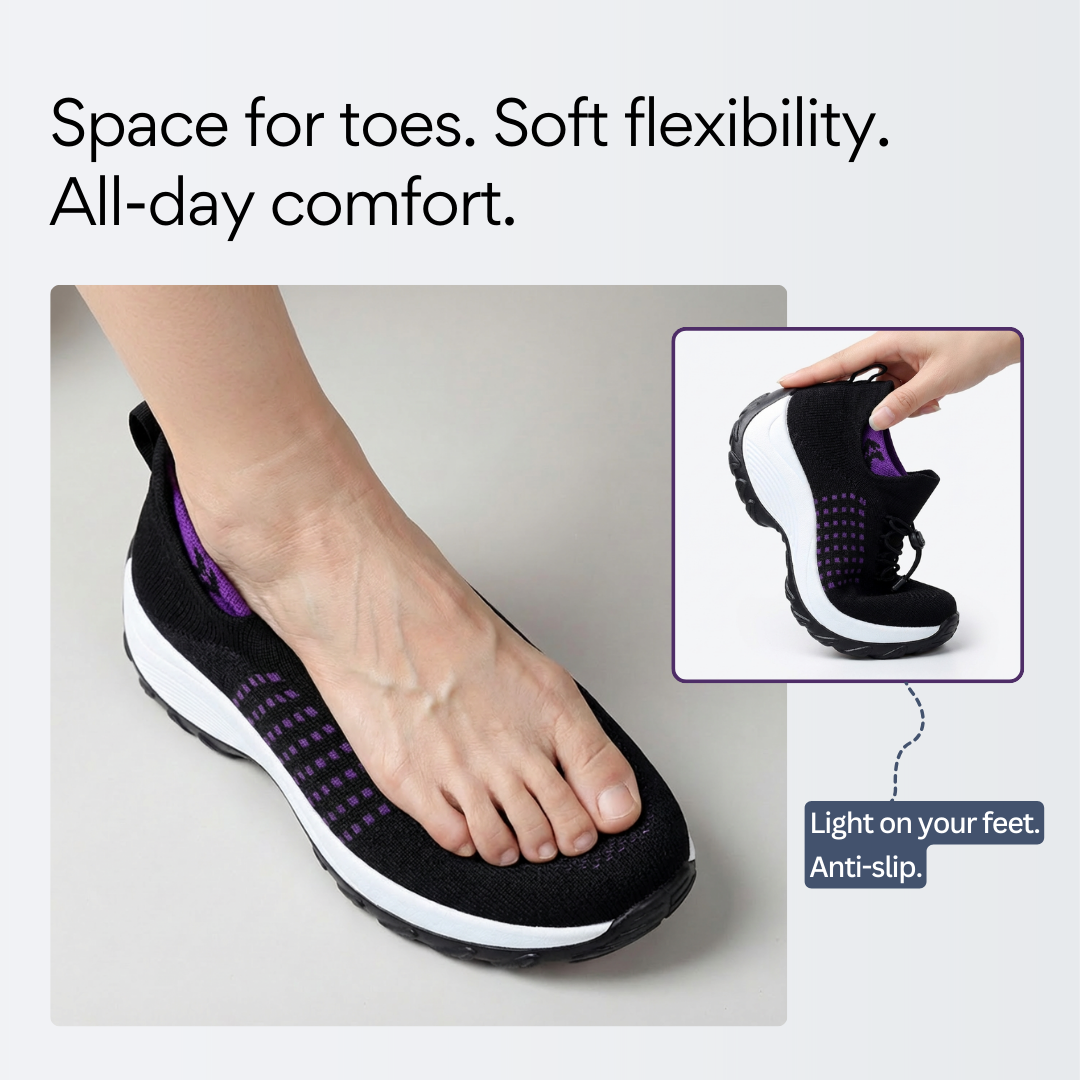 Moira | Slip-On Comfort Trainers