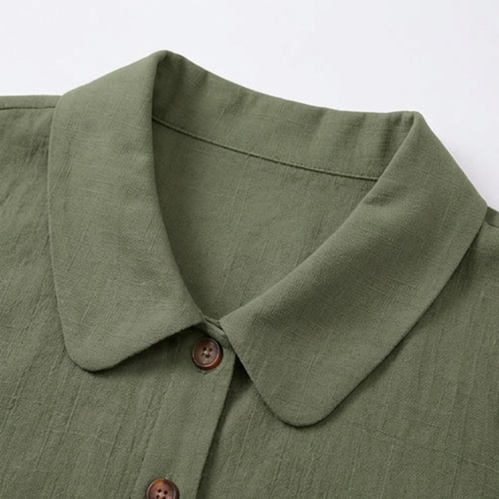 Linora | Breezy Collared Summer Top