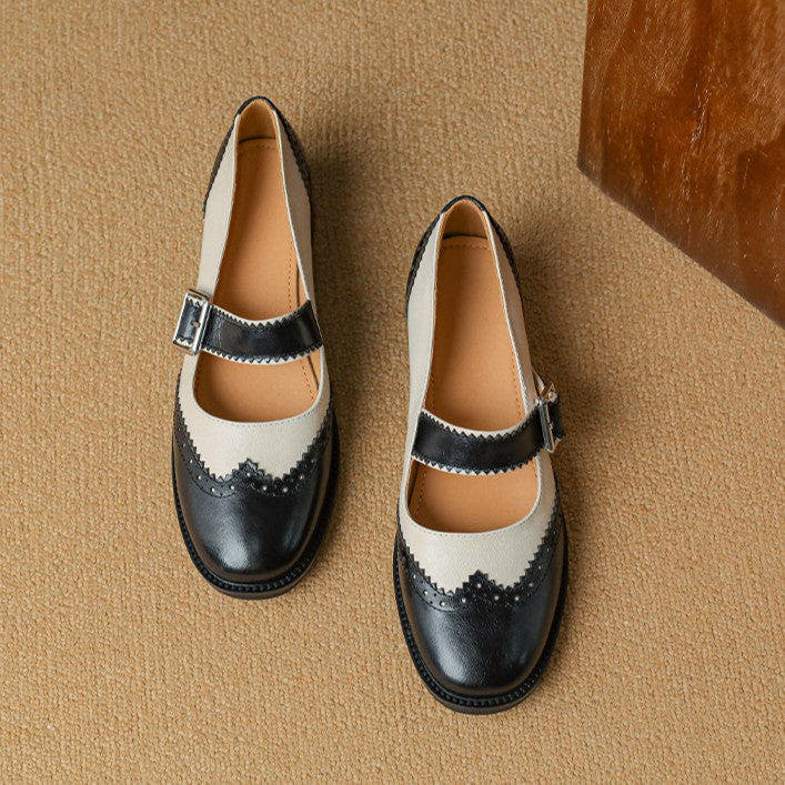 Morren Leather Mary Janes