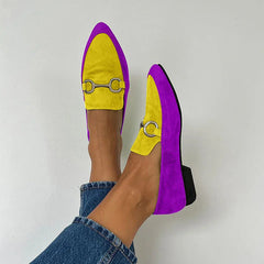 Purple & Yellow