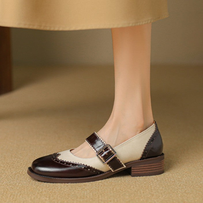 Morren Leather Mary Janes