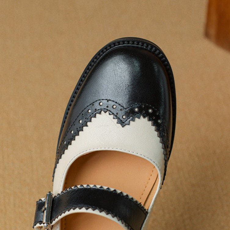 Morren Leather Mary Janes