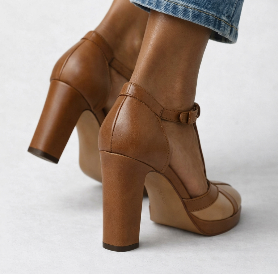 Ewa | Elegant Side-Buckle Heels