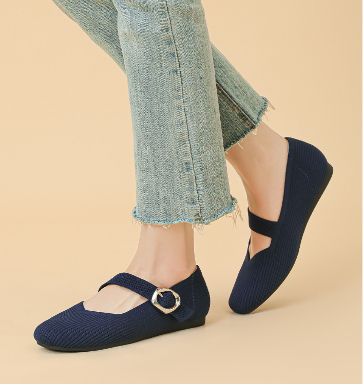 Bernadette | Wide-Fit Comfort Flats