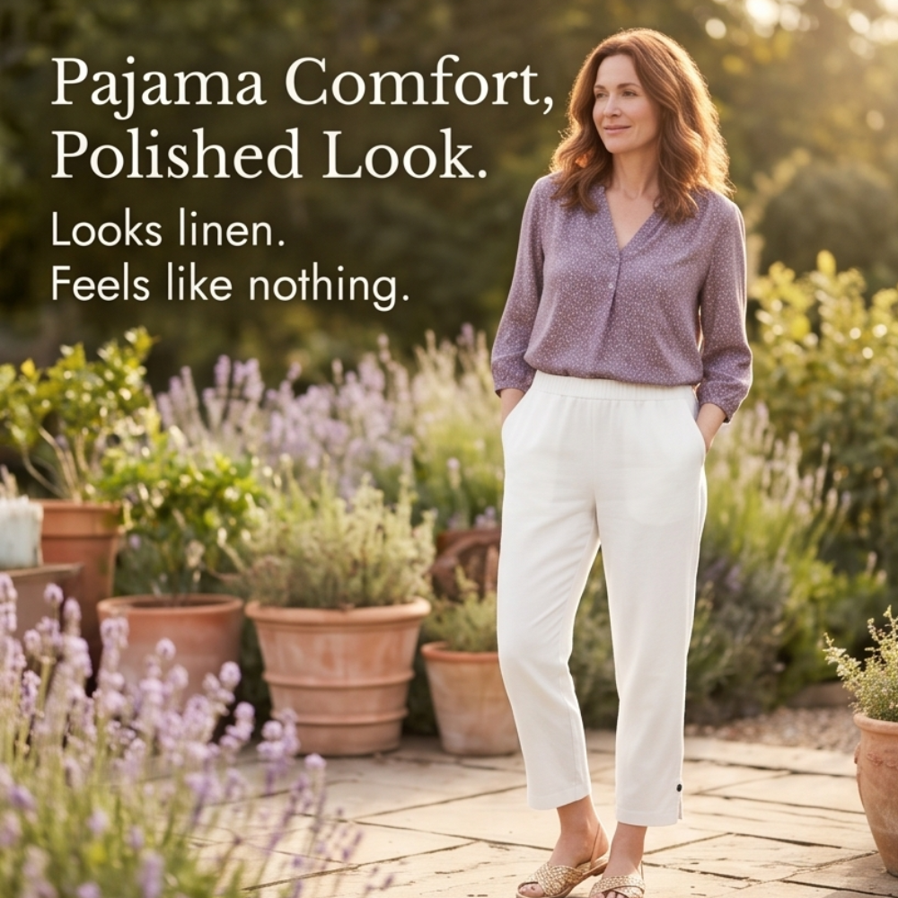Womee | Soft-Stretch Cropped Pants