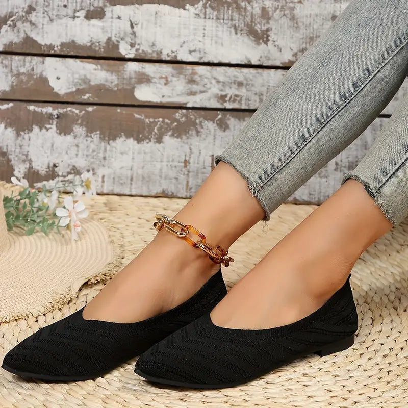 Amarinda | Pointed Toe Slip-On Shoes