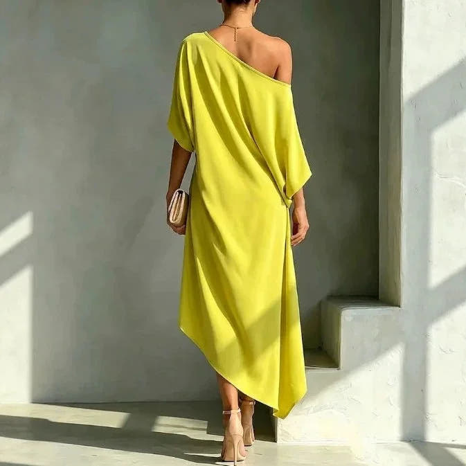 Ainsley | Elegant Asymmetric Dress