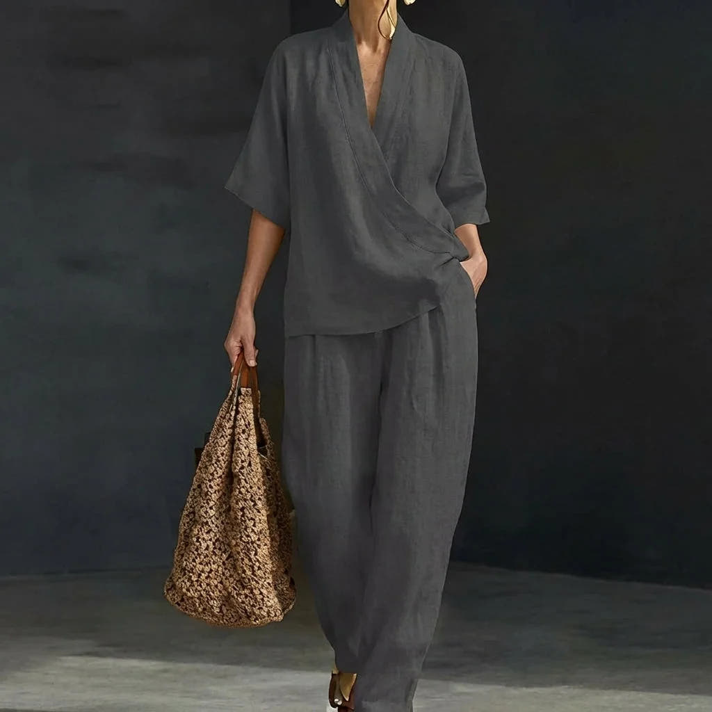 Alondra | Relaxed Wide-Leg Two-Piece Set