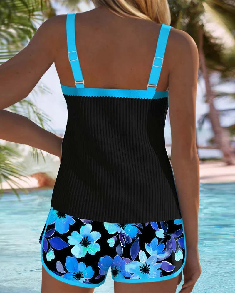 Angela | Elegant Two-Piece Tankini Set