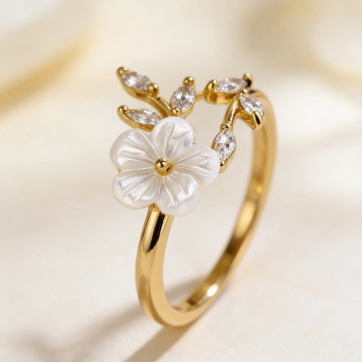 Blossom Crystal Ring