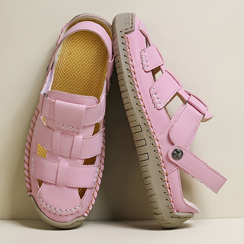 Cassidy | Adjustable Closed-Toe Comfort Sandals