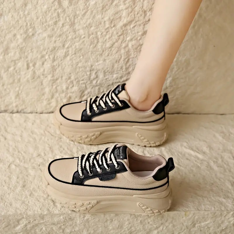 Valentine | Colour Block Platform Sneakers