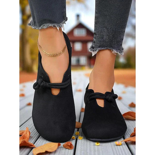 Emmanuelle | Rope Knot Slip-On Loafers
