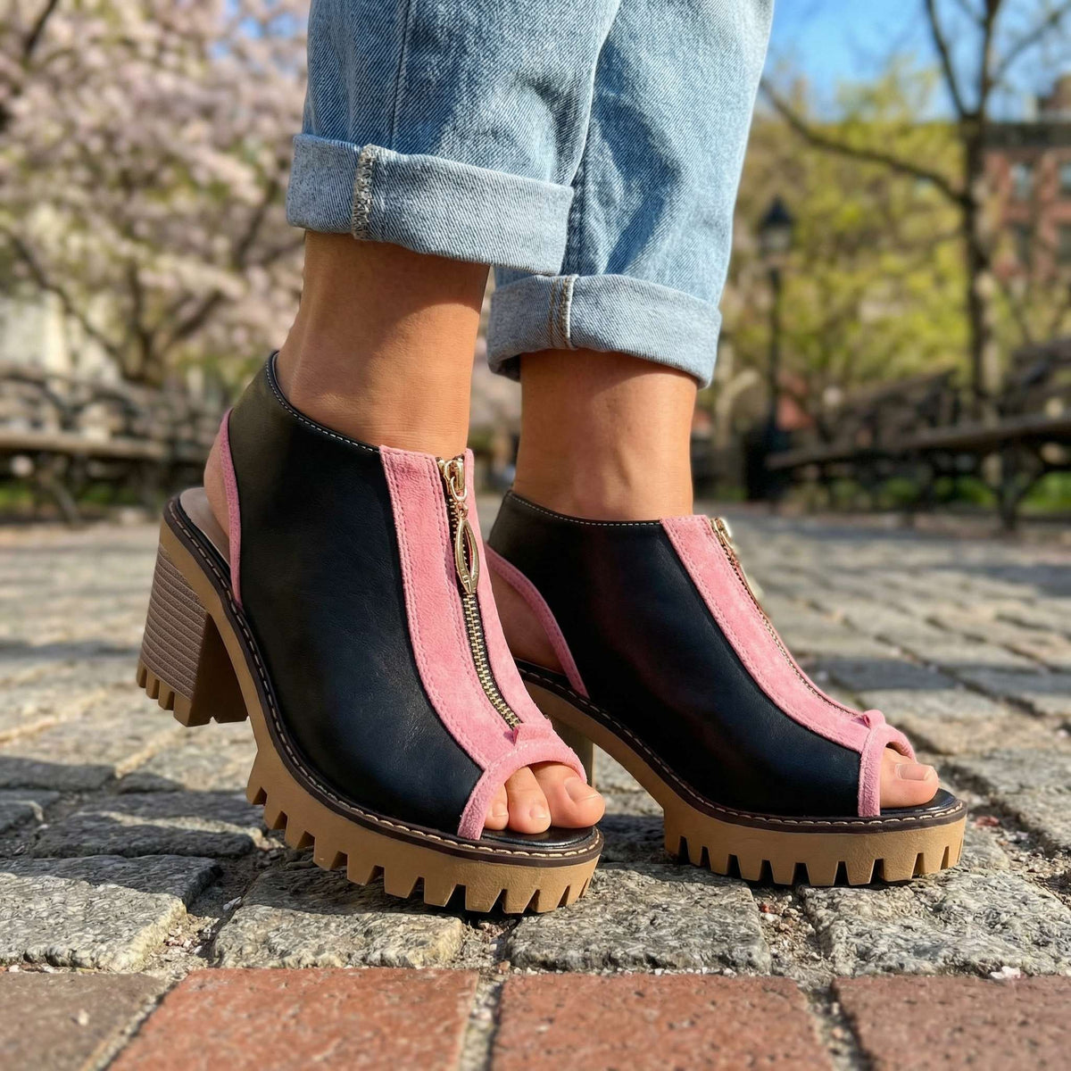 Keira | Comfort Block Heels