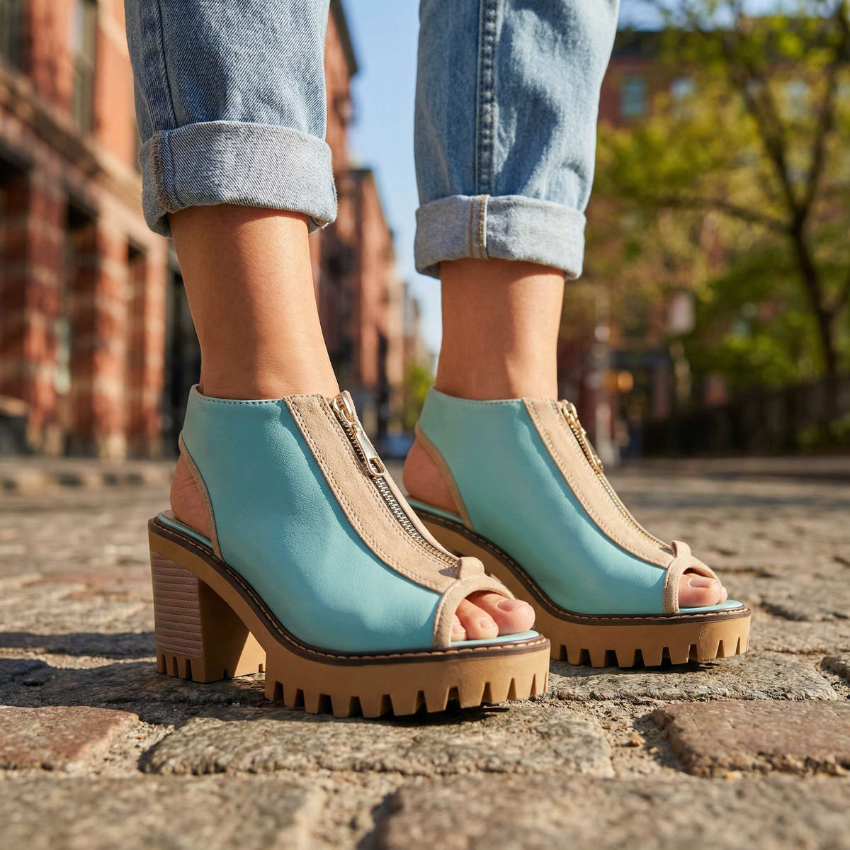 Keira | Comfort Block Heels