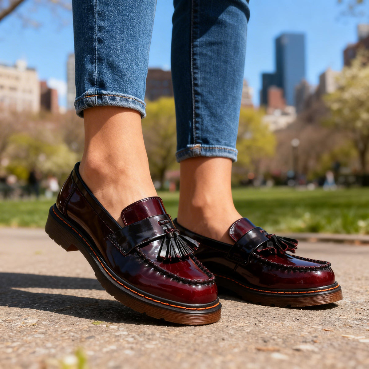Brandy | Comfort Tassel Loafers