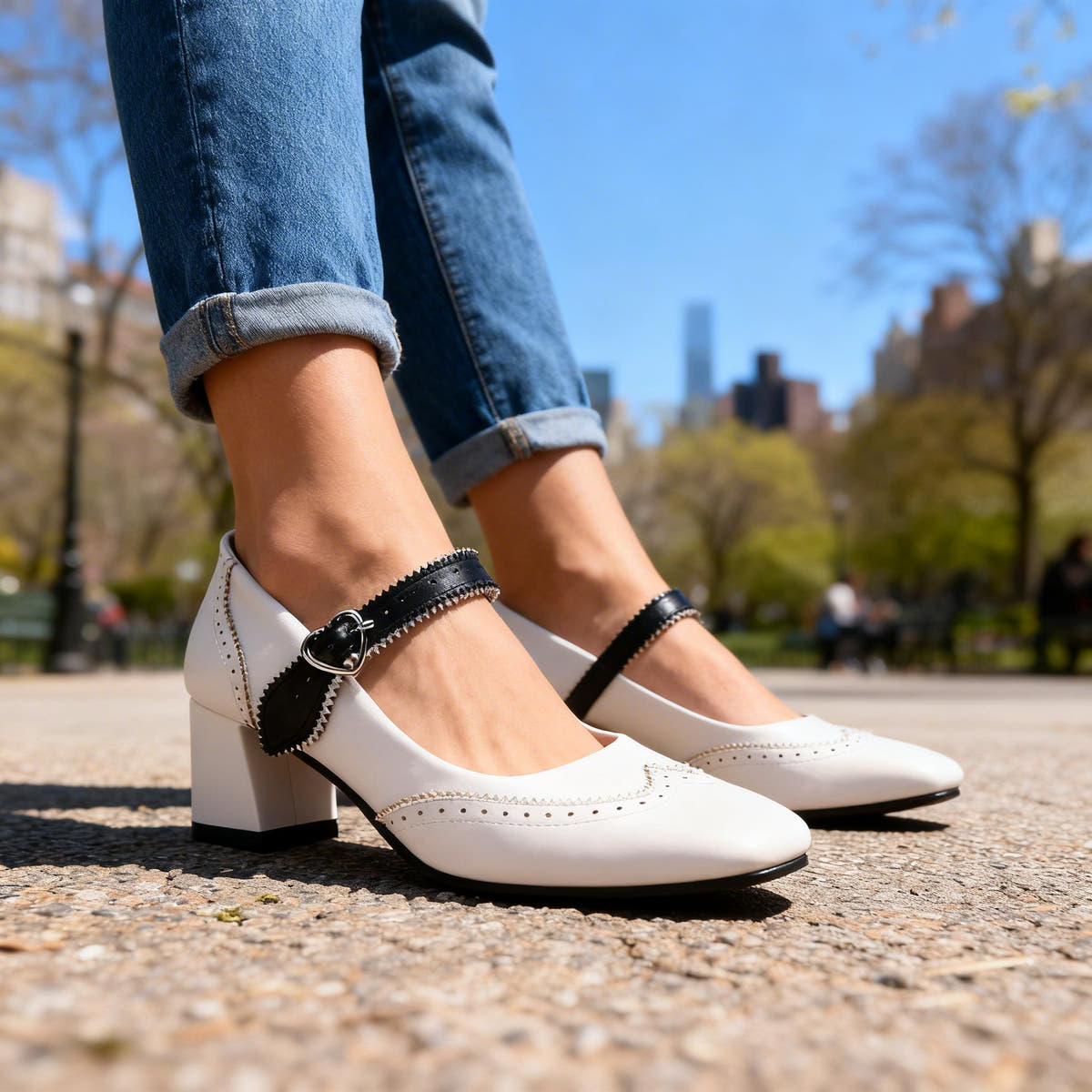 Avalyn | Comfort Brogue Loafers