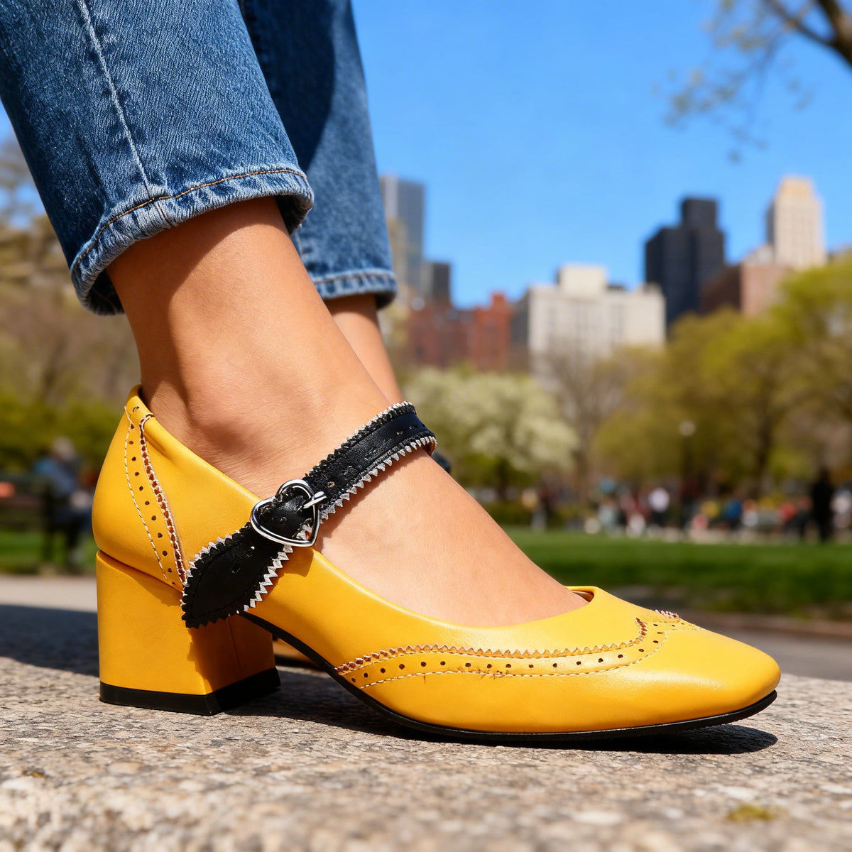 Avalyn | Comfort Brogue Loafers