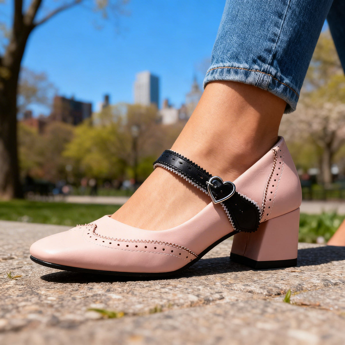 Avalyn | Comfort Brogue Loafers