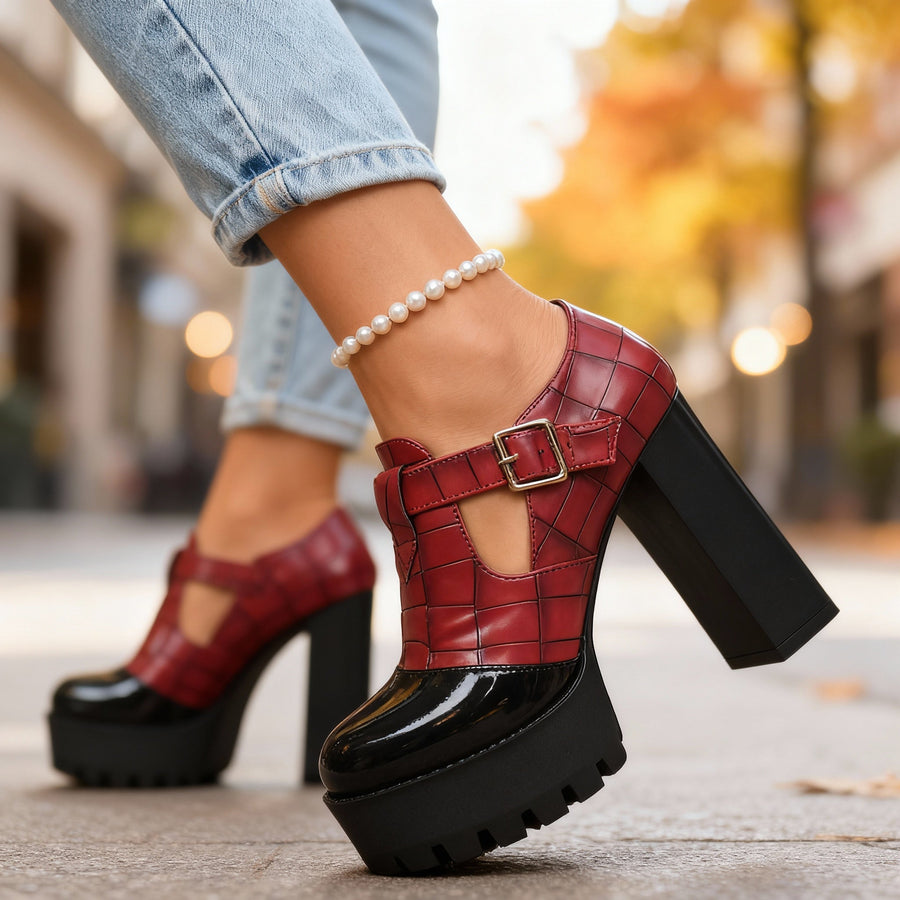Dulcie | Comfort Block Heels