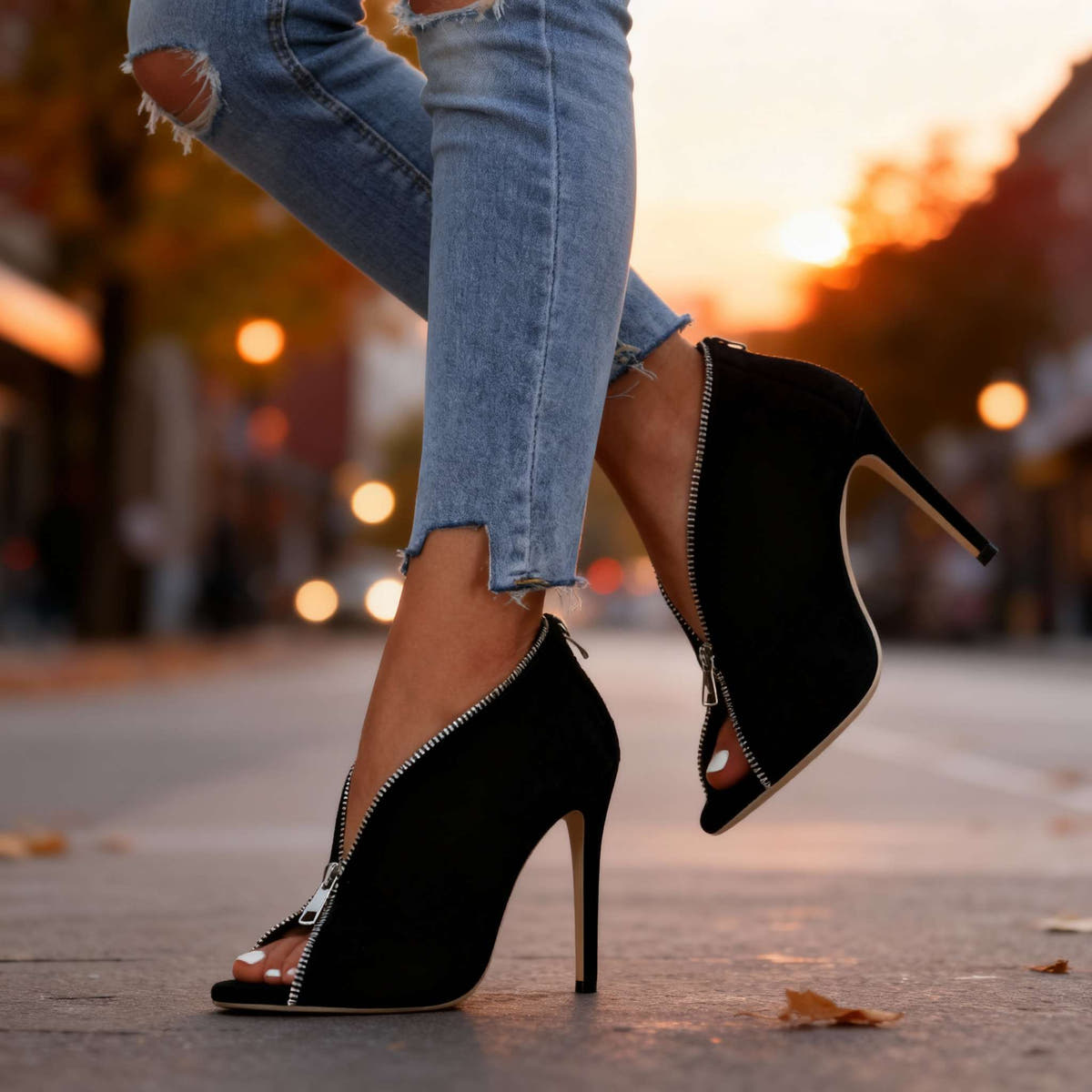 Karenza | Comfort Block Heels