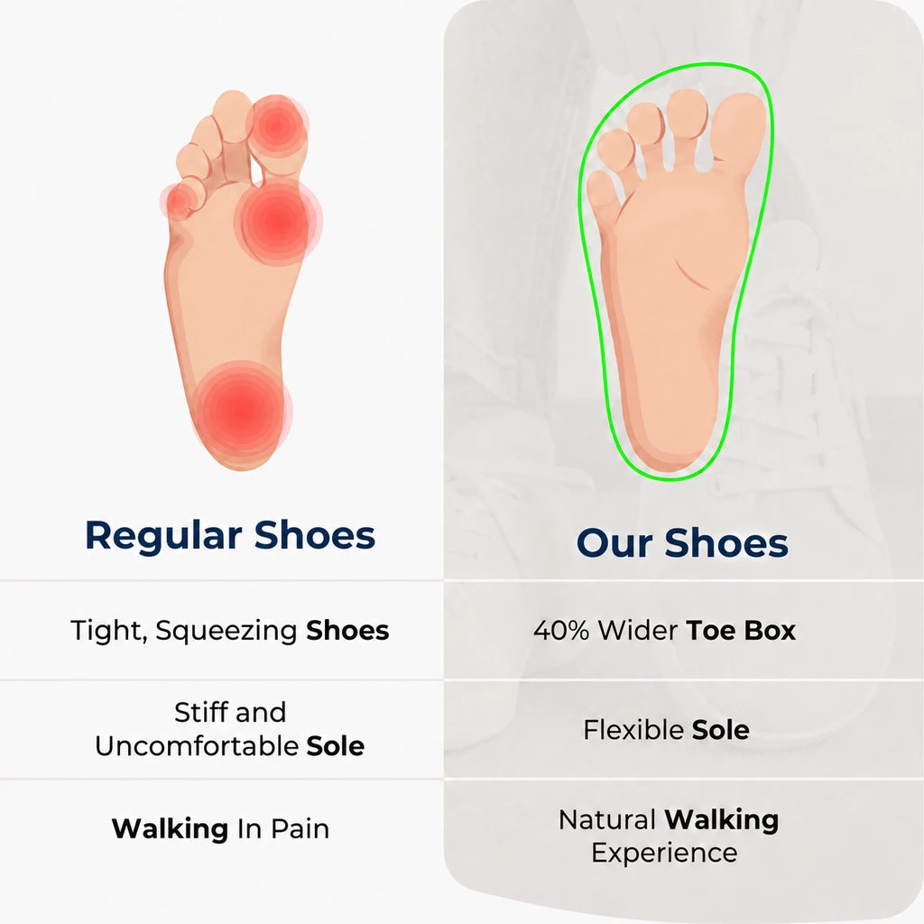 Freya | Wide-Fit Barefoot Sneakers