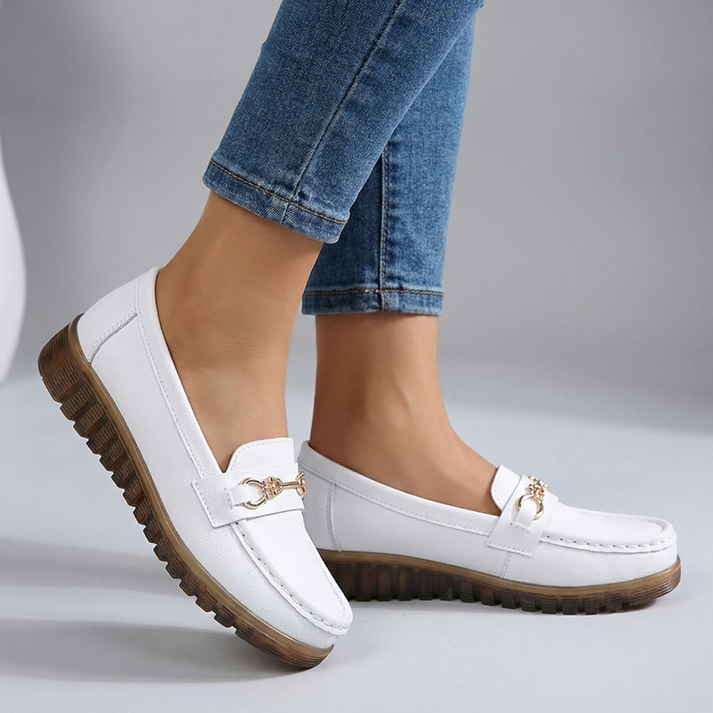 Allegra | Comfort Buckle Loafers