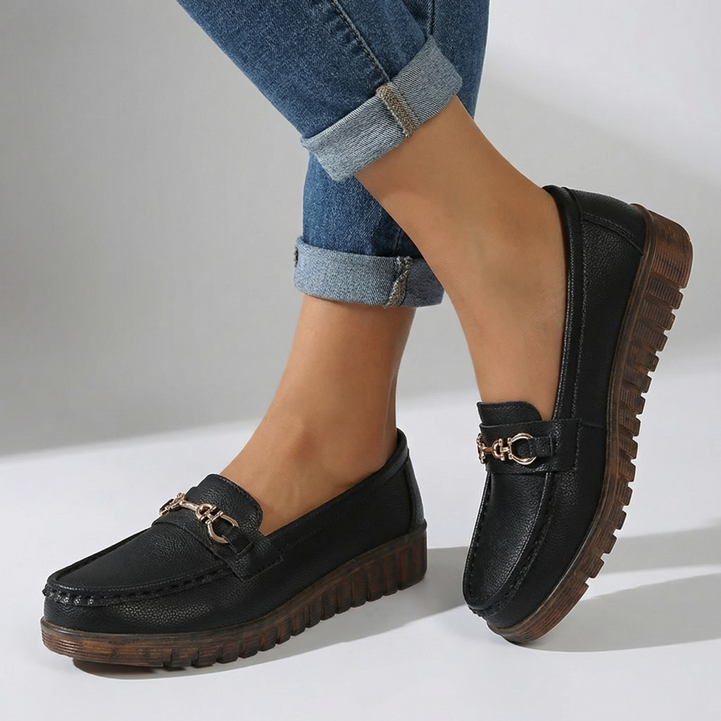 Allegra | Comfort Buckle Loafers