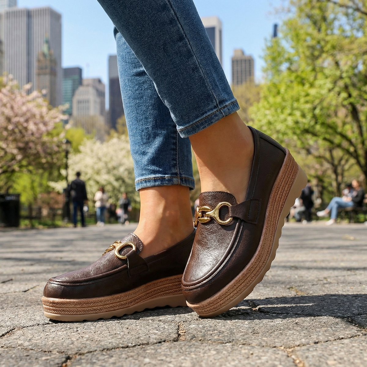 Christina | Comfort Platform Loafers