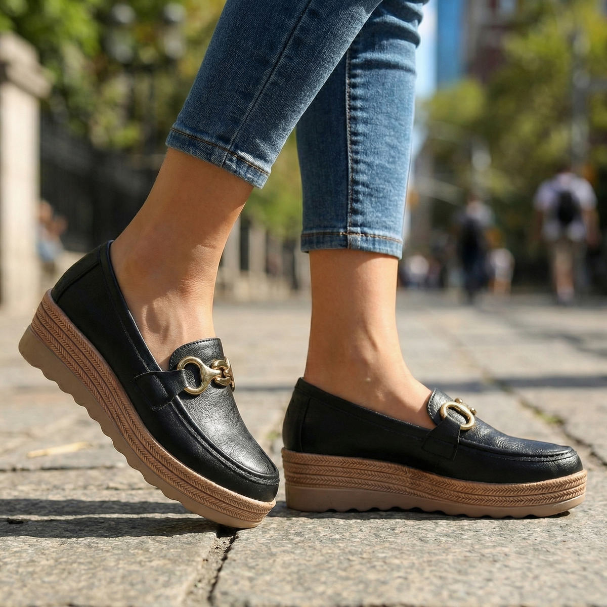 Christina | Comfort Platform Loafers