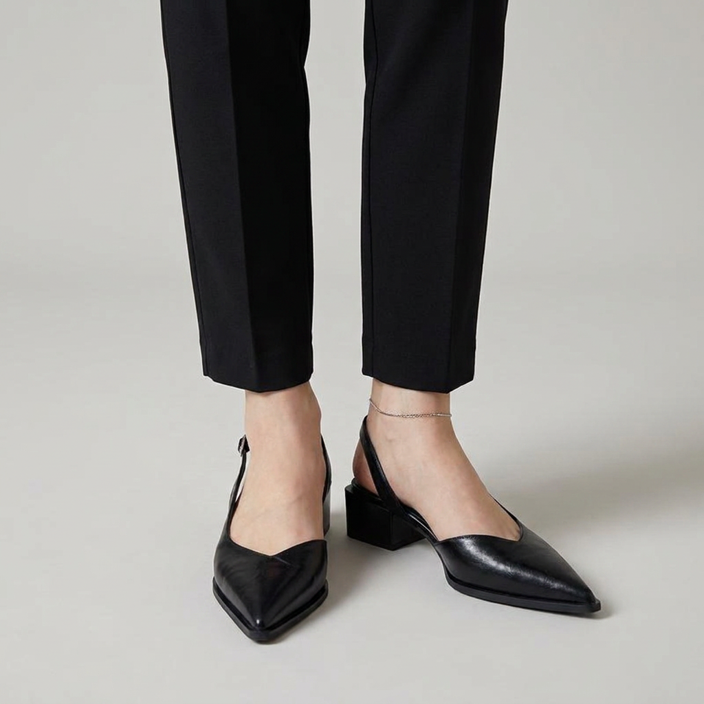 Aceline | Comfort Slingback Heels