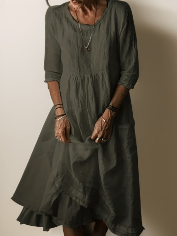 Galina | Flowing Relaxed Maxi Dress