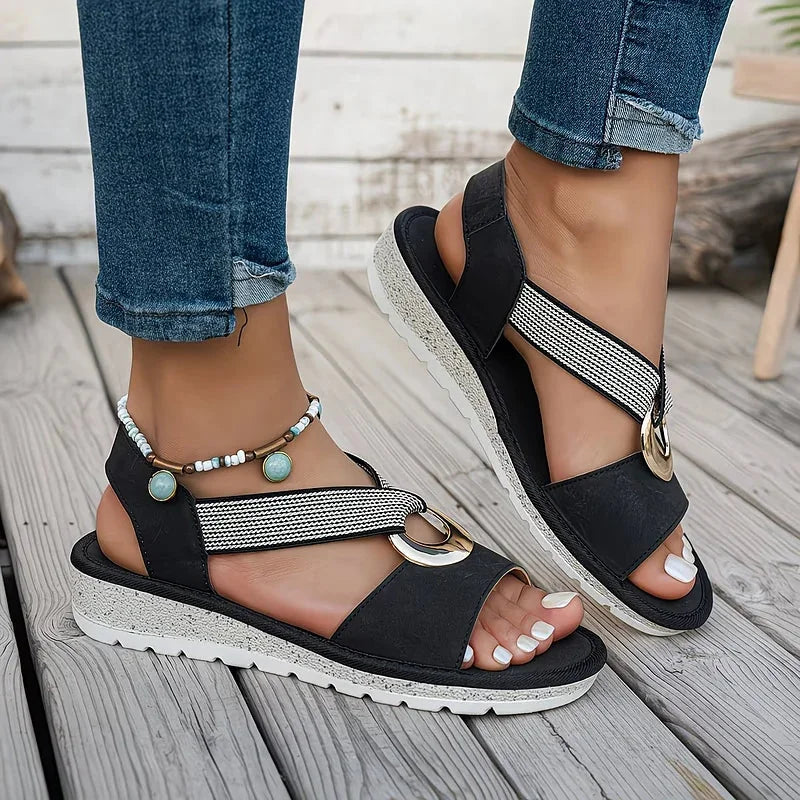 Judy | Elegant Tailored Comfort Sandals