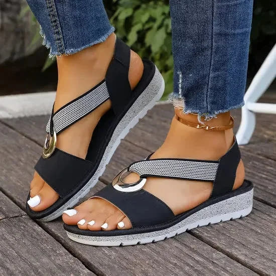 Judy | Elegant Tailored Comfort Sandals