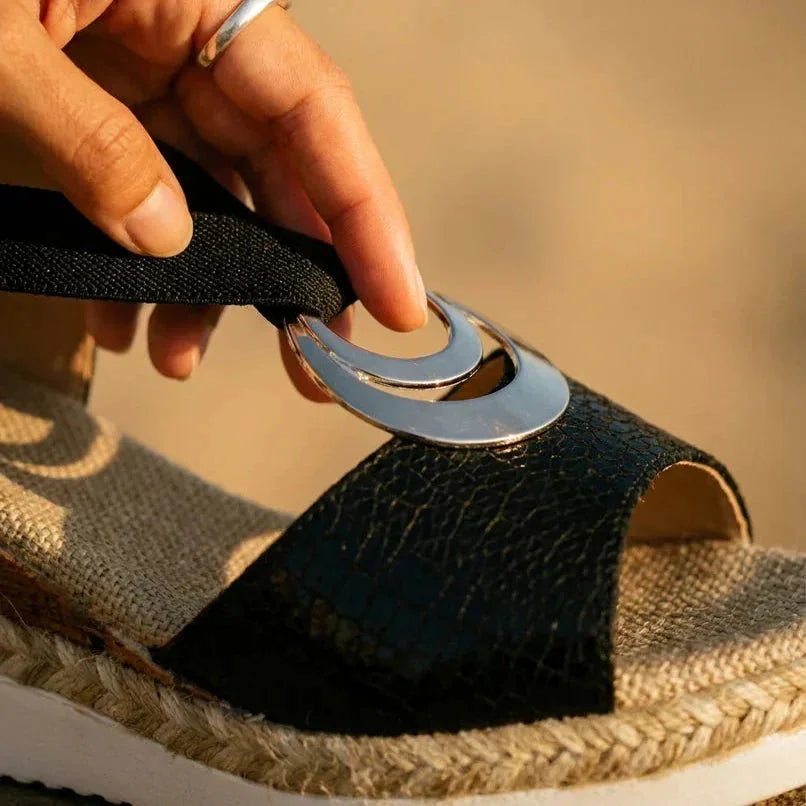 Karen | Wraparound Strap Comfort Sandals