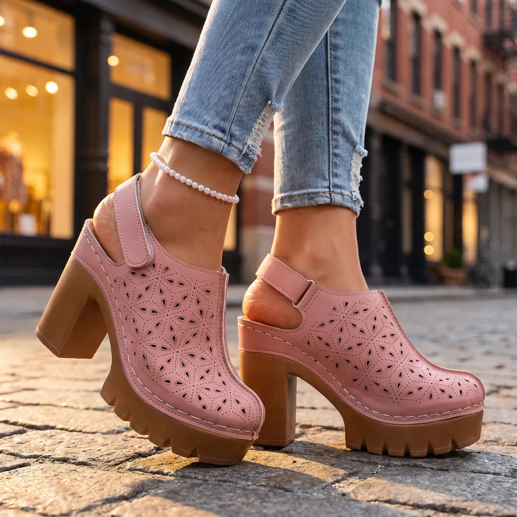 Jovanna | Comfort Clog Heels