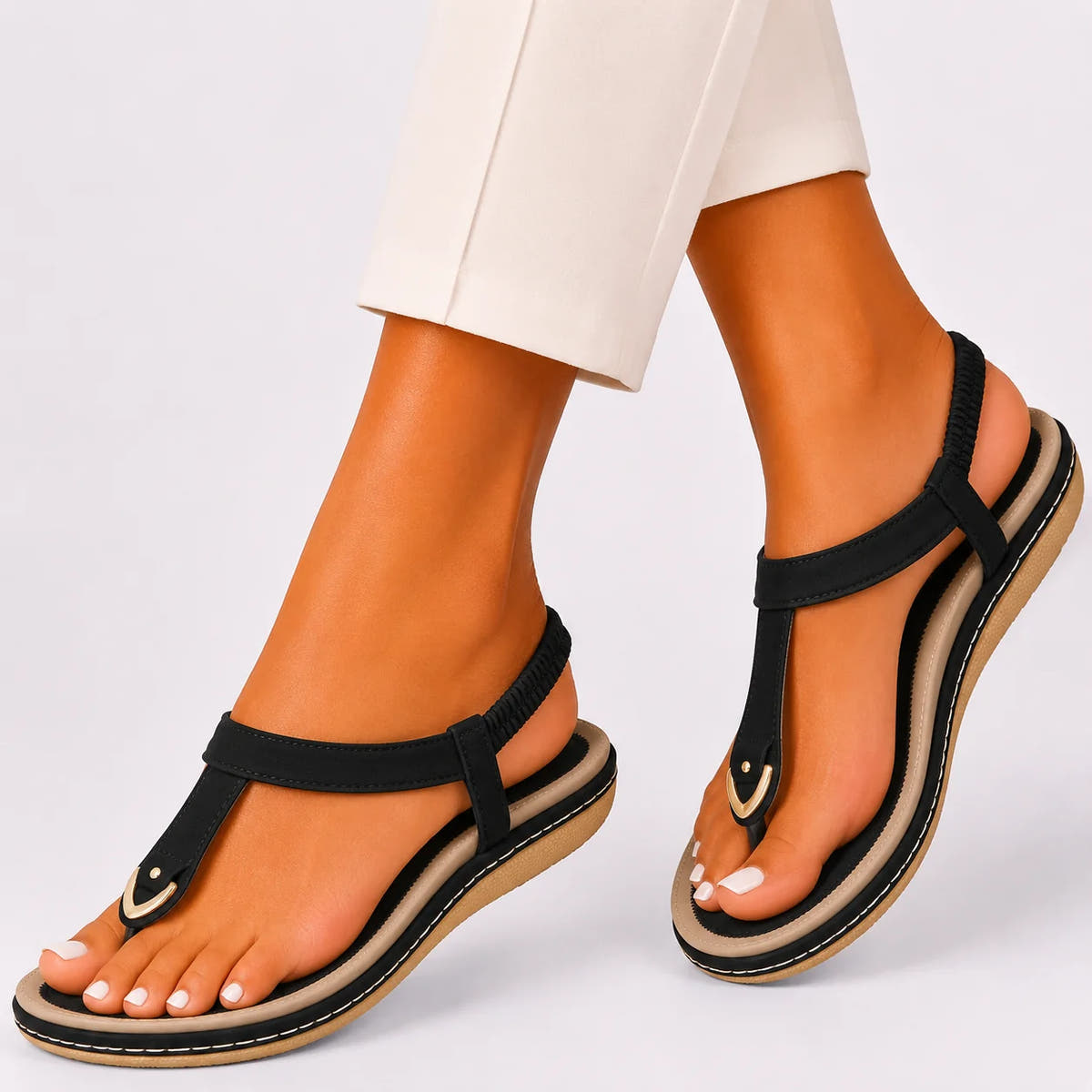 Lorna | Cushioned Everyday Comfort Sandals