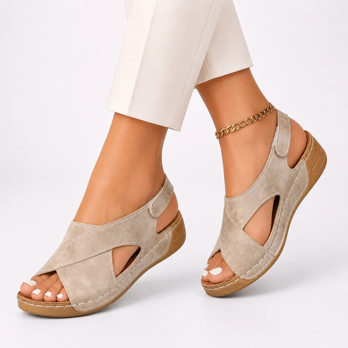 Louisa | Lightweight Coastal Comfort Sandals